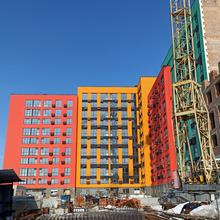 Хід будівництва ЖК Кольоровий, 1-4 секції, лютий 2026