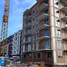 Хід будівництва ЖК Південний DELUXE, 1-3 секції, лютий 2026