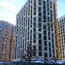 Хід будівництва ЖК LUCKY LAND, 5 будинок (секції 1-2), лютий 2026