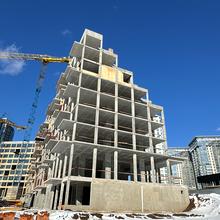 Хід будівництва ЖК Dnipro Island, 1 будинок, лютий 2026