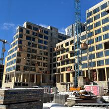 Хід будівництва ЖК Dnipro Island, 1 будинок, лютий 2026