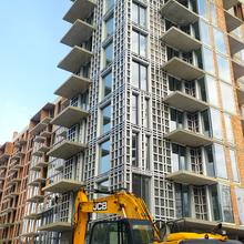 Хід будівництва ЖК SKYLINE, 1-2 секції, лютий 2026