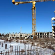 Ход строительства ЖК Гостомель Residence, 3 дом (секции 2-5), февраль 2026