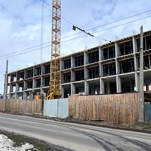 Ход строительства ЖК WEST HILL, 2-3 секции, февраль 2026