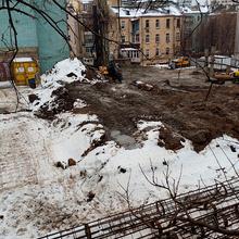 Хід будівництва вул. Кониського, 4а, , лютий 2026