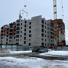 Ход строительства Микрорайон Академический, 3 очередь (дом 9), февраль 2026