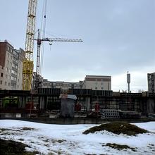 Ход строительства ЖК Кемпинг Сити, 2 дом (секция 1), февраль 2026