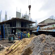 Хід будівництва LELEKA by Odesa, Будинок, лютий 2026