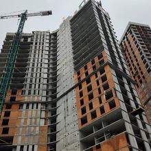 Ход строительства ЖК SALUT!, 2 дом (секция 1), февраль 2026