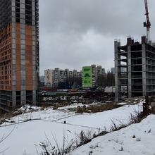 Ход строительства ЖК SALUT!, 2 дом (секции 2-4), февраль 2026