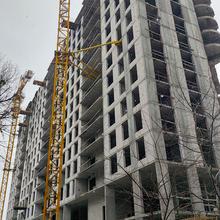 Ход строительства ЖК Podil Plaza & Residence, 2 дом, февраль 2026