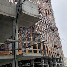 Ход строительства ЖК Greenville Park, 2 дом, февраль 2026