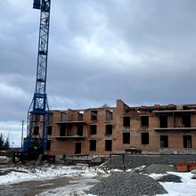 Ход строительства ЖК Мадагаскар, 1 дом (секции 3-5), февраль 2026