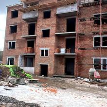 Хід будівництва ЖК Озерний, 1 будинок (секції 1, 2), лютий 2026