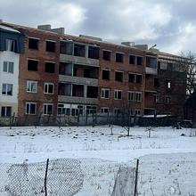 Хід будівництва ЖК Озерний, 1 будинок (секції 1, 2), лютий 2026