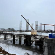 Хід будівництва ЖК Озерні Вежі, 1 будинок, лютий 2026