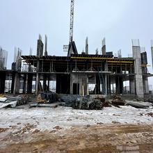 Хід будівництва ЖК Озерні Вежі, 1 будинок, лютий 2026