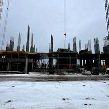 Хід будівництва ЖК Озерні Вежі, 1 будинок, лютий 2026