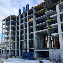 Ход строительства ЖК Novatsia, 1-5 секции, февраль 2026