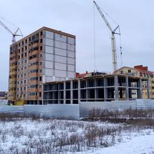 Ход строительства ЖК Київський маєток, 14-15 дома, февраль 2026