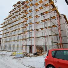 Ход строительства ЖК Geneva, 5 дом (ул. Леменовская, 3), февраль 2026