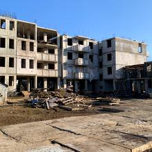 Хід будівництва ЖК Меридіан, 1 будинок (секції 4-5), лютий 2026