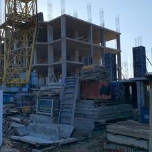 Хід будівництва ЖК Меридіан, 1 будинок (секції 1-3), лютий 2026