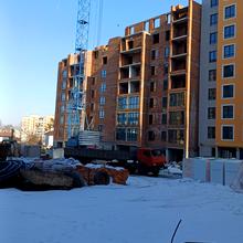 Ход строительства ЖК Янтарный, 2 секция, март 2026