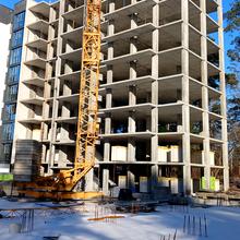 Ход строительства ЖК Sherwood, 2 секция, март 2026