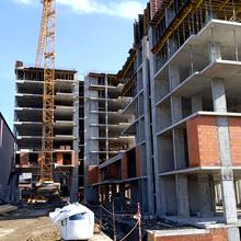 Ход строительства ЖК N69 Residents, 2-3 дома, март 2026