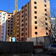 Хід будівництва вул. Хіміків / вул. Тролейбусна, 11а будинок, березень 2026