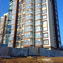 Ход строительства ЖК Барбарис, 1 дом (секция 4), март 2026