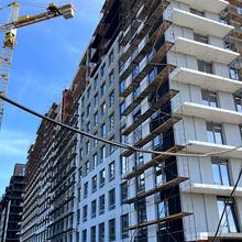 Ход строительства ЖК Manhattan Up, 2 дом (секции B2-B3), март 2026