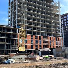 Ход строительства ЖК Manhattan Up, 3 дом, март 2026