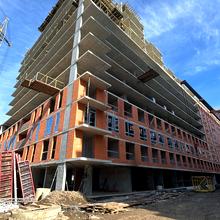 Ход строительства ЖК Manhattan Up, 3 дом, март 2026