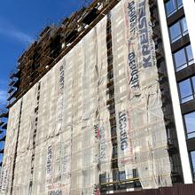 Ход строительства ЖК Manhattan Up, 2 дом (секция В4), март 2026