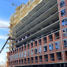 Ход строительства ЖК Manhattan Up, 3 дом, март 2026