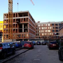 Ход строительства ЖК Стрыйская 45. Вторая линия, 1-2 секции, март 2026