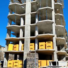 Ход строительства ЖК Сонячний, 1 секция, март 2026