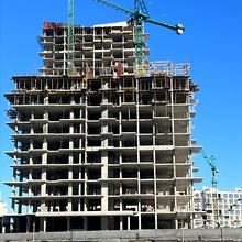 Ход строительства ЖК TWINS, 2 дом, март 2026