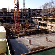 Хід будівництва ЖК MECENAT, 4-5 секції, березень 2026