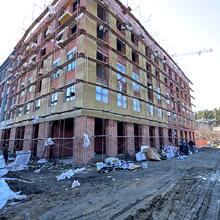Ход строительства ЖК Kvartal Soborna, 4 секция, март 2026
