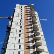 Ход строительства ЖК Happy House, 1 дом, март 2026