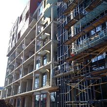 Ход строительства ЖК Венглинский, 1 секция, март 2026