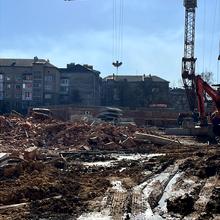 Ход строительства ЖК СКАНДИНАВИЯ, 3 дом (секции 1-4), март 2026