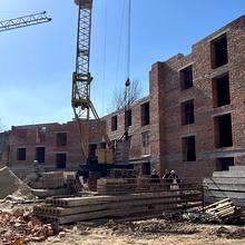 Ход строительства ЖК СКАНДИНАВИЯ, 3 дом (секции 6-8), март 2026