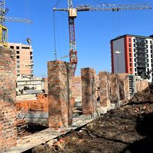 Ход строительства ЖК СКАНДИНАВИЯ, 3 дом (секции 4-5), март 2026