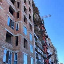 Ход строительства ЖК СКАНДИНАВИЯ, 1 дом (секции 1-4), март 2026