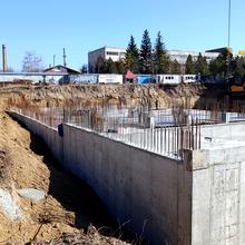 Ход строительства Курдонеры, 1 дом (секция 1), март 2026