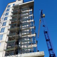 Хід будівництва вул. Федьковича, 7, Будинок, березень 2026